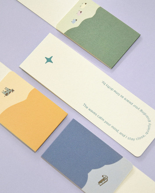 Bookmarks (4) / Calming Places