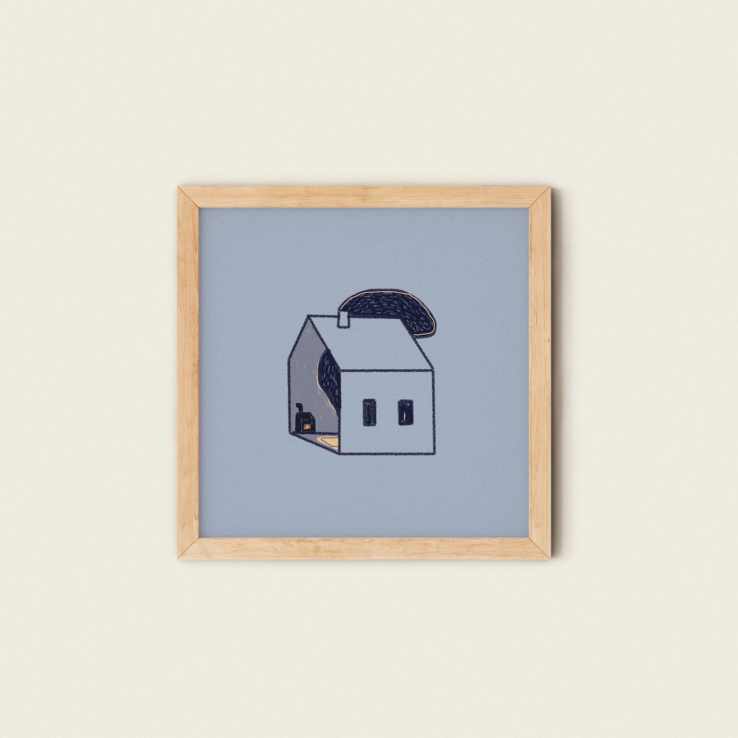 Illustrated House Art Print — Tiny Houses Series B | Individual or Full Set of 6