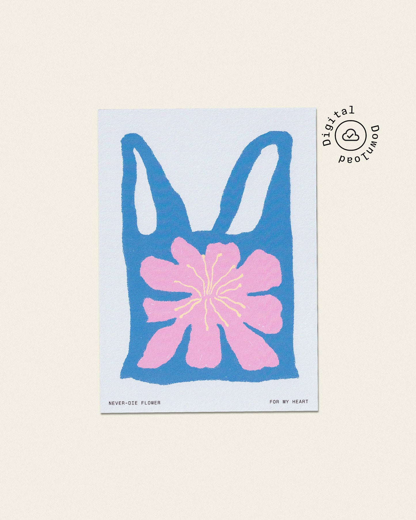Illustrated Art Digital Download — The Bag I Dreamed Series | Individual or Full Set of 4