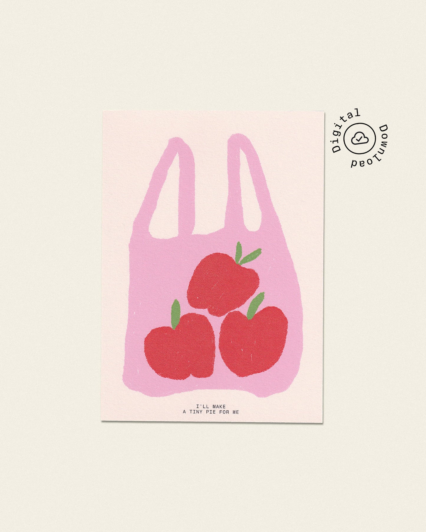 Illustrated Art Digital Download — The Bag I Dreamed Series | Individual or Full Set of 4