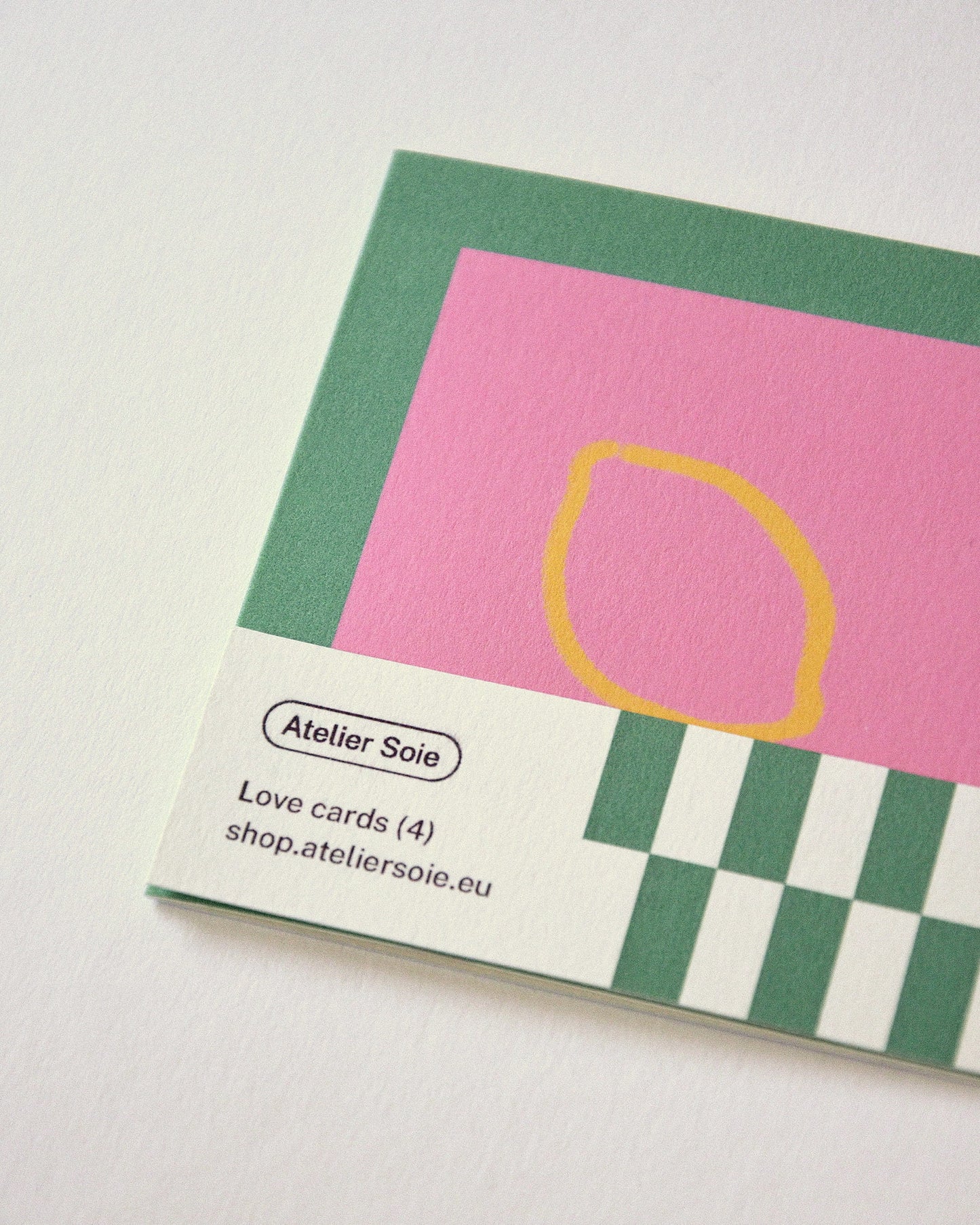 Illustrated Greeting Card Set (4) — Love Cards