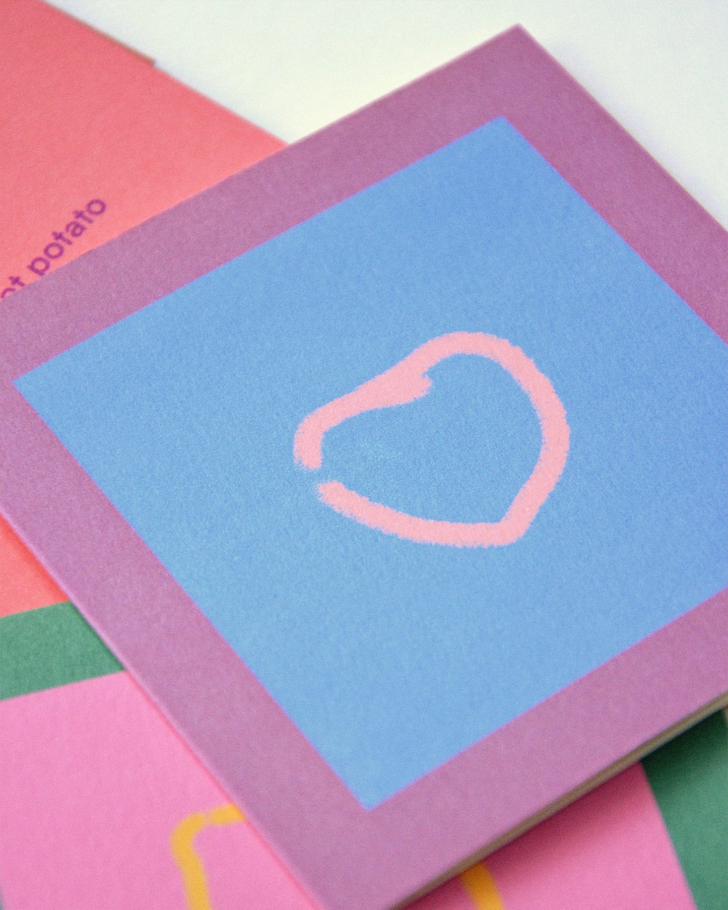 Illustrated Greeting Card Set (4) — Love Cards