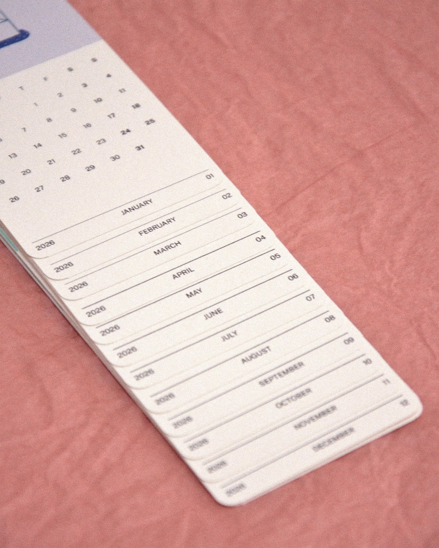 (A) 2026-os mini naptár / Twelve Houses