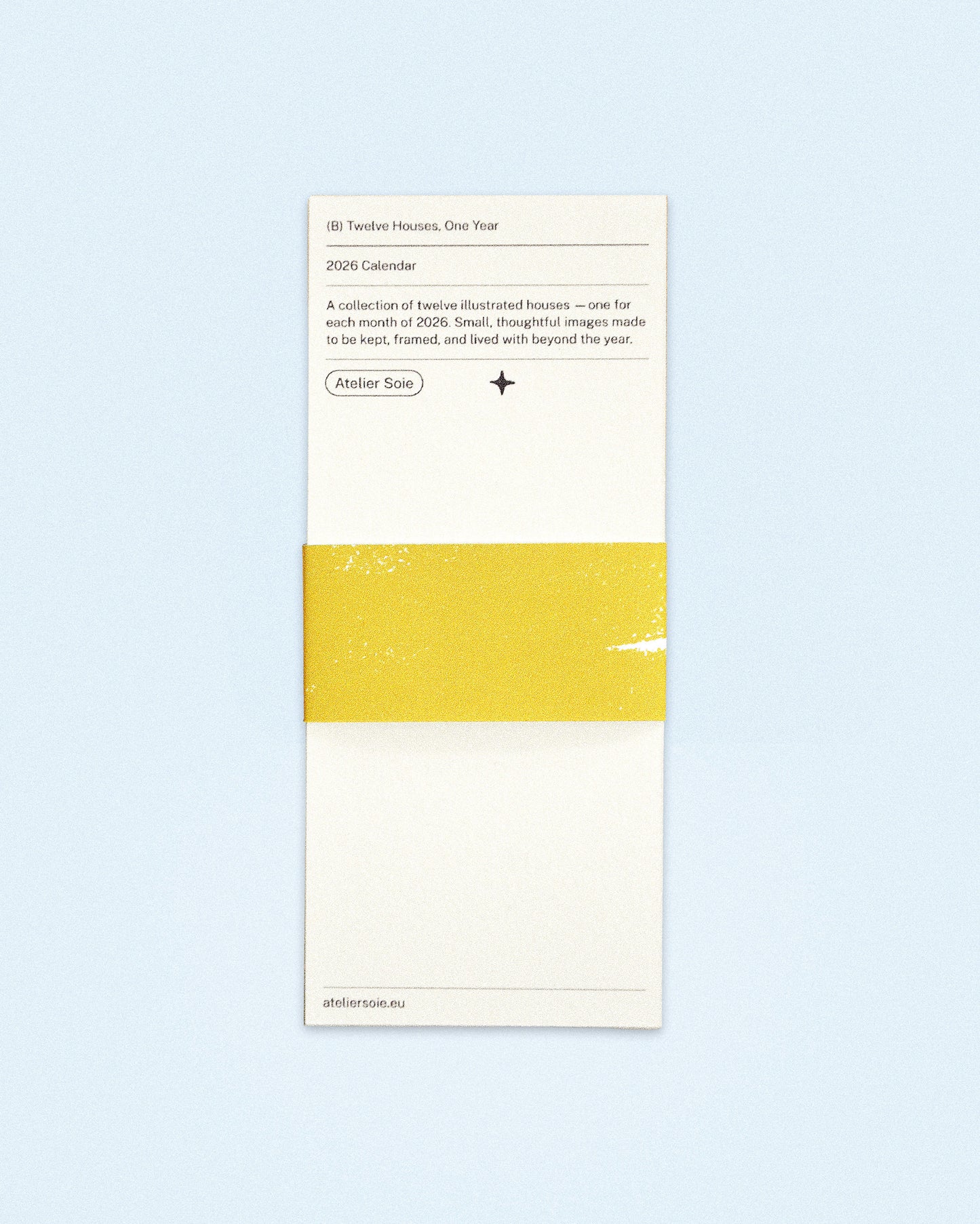 (A) 2026-os mini naptár / Twelve Houses