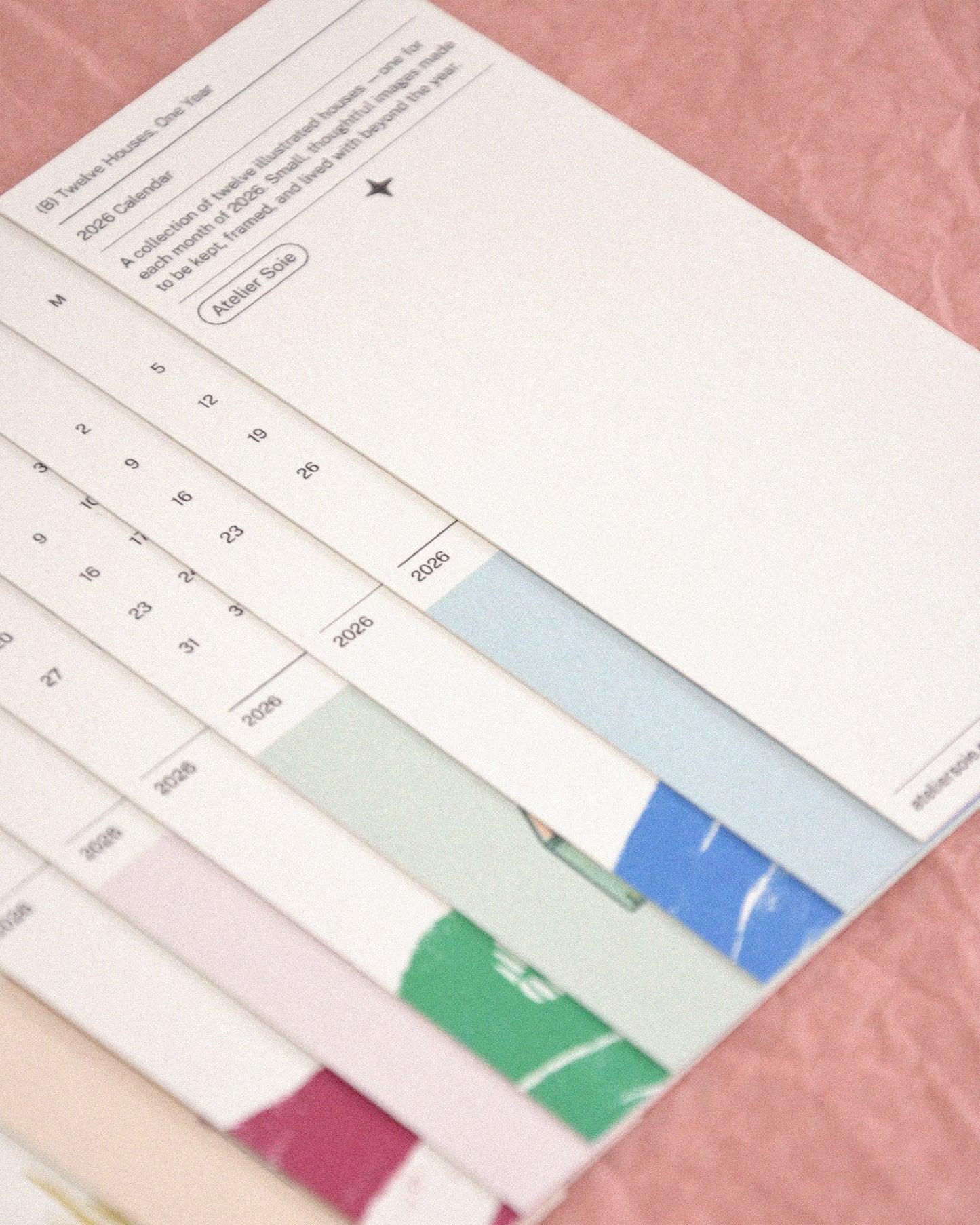 (A) 2026-os mini naptár / Twelve Houses