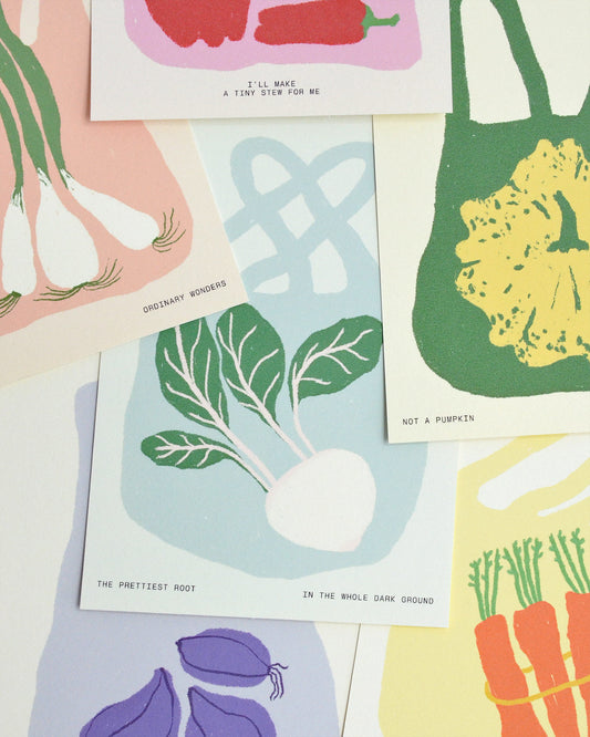 Illustrated Art Print — Tiny Garden Series | Individual or Full Set of 7