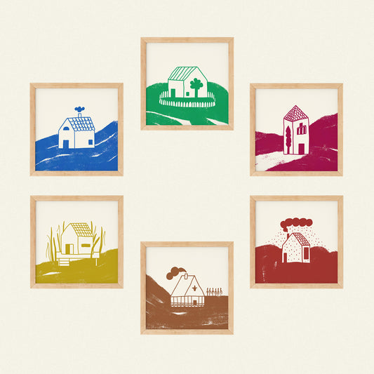 Print / (C) Tiny Houses 1–6 or Full Set